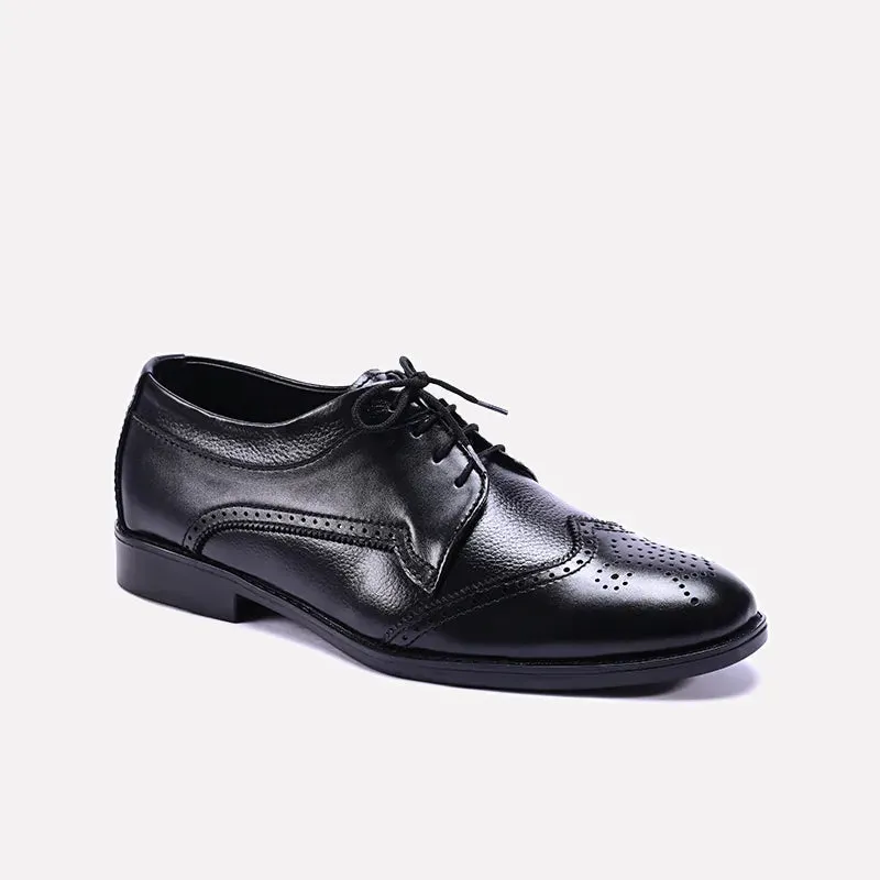 Ivybrook Black Derby Shoes 0111086 Stable Pace