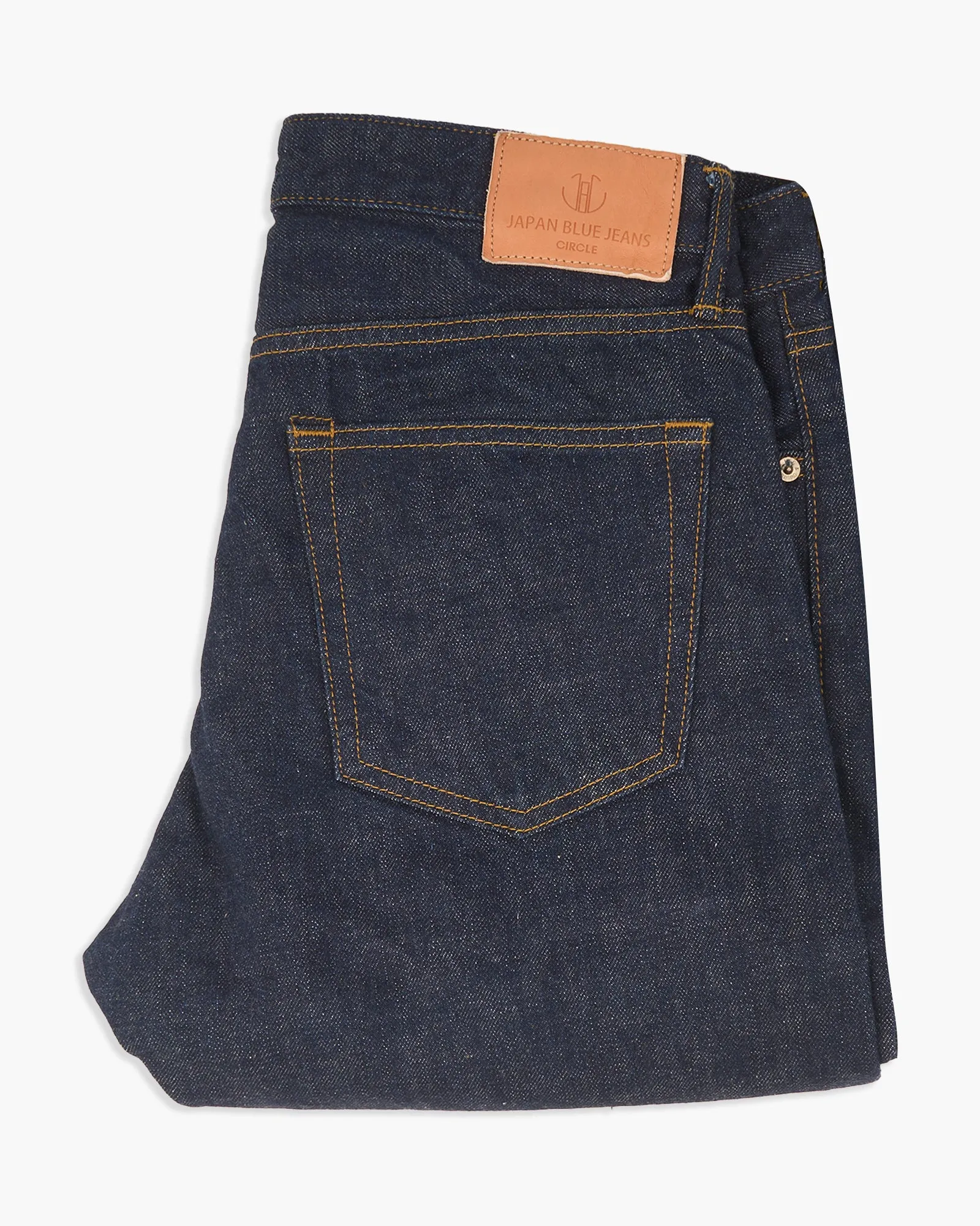 Japan Blue J204 Tapered Fit 12.5oz African Cotton Selvedge Mens Jeans - Indigo Always Stylish Relaxed Fit Waist