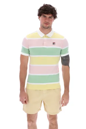 High Quality Printing Jas Striped Polo
