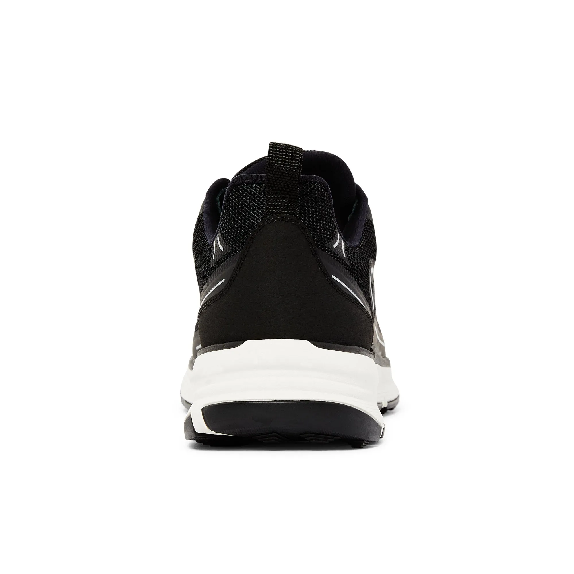 Herno Suede & Flannel Trainer (Black) Flexible