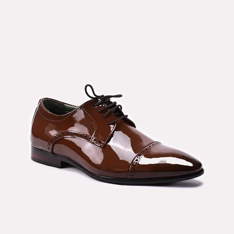 Khaki Formal Shoes 0111376 Busy Office