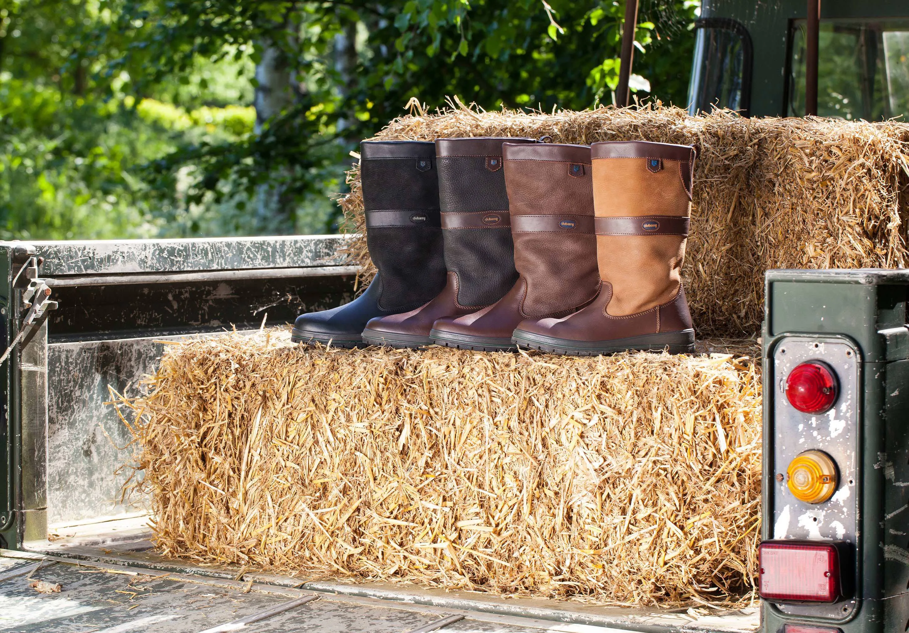 Mid Cut Kildare Mens Country Boot - Black/Brown