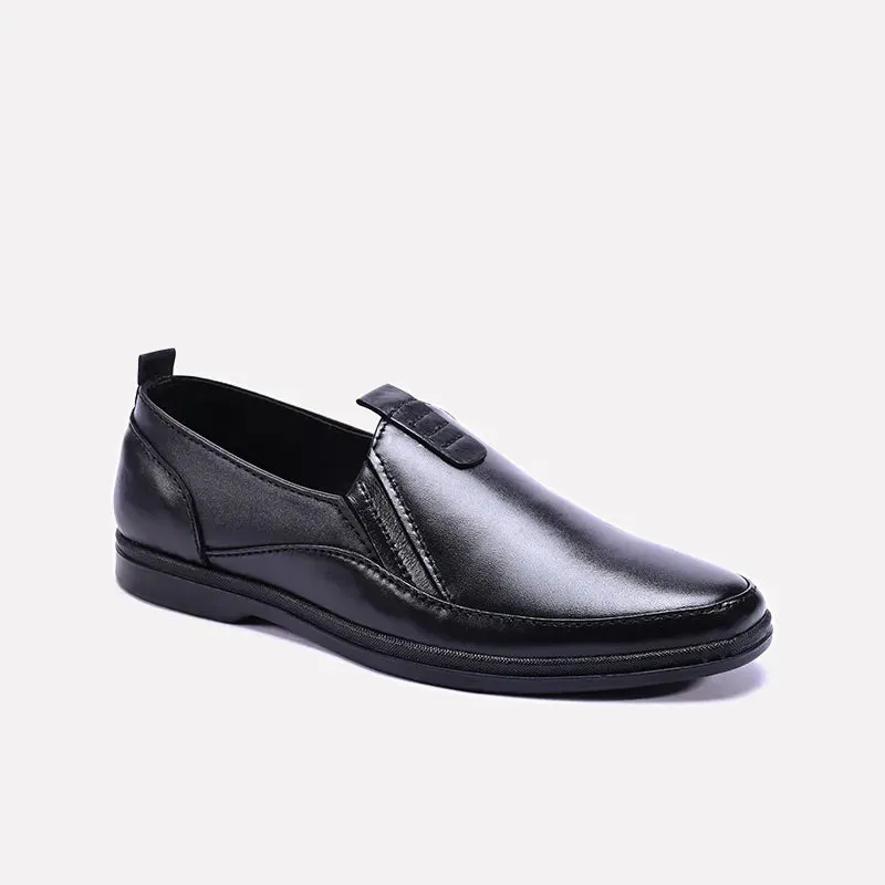 Suede Touch Kingston Black Slip On Dress Shoes 0111090