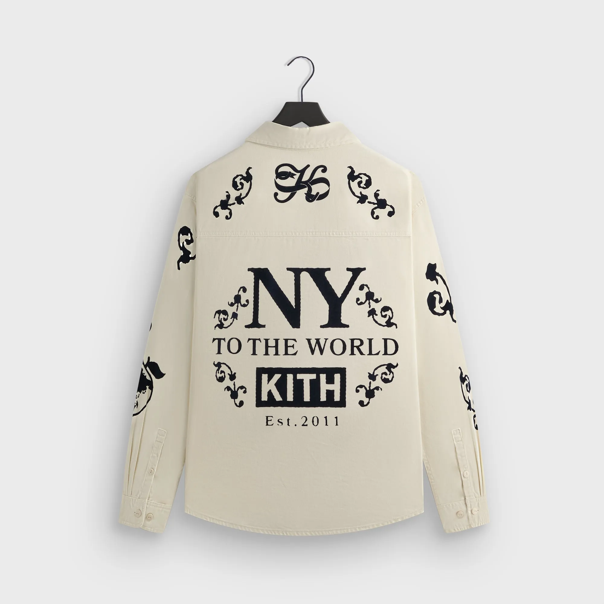 Eco Friendly Coating Kith Artisanal NY Graphic Apollo Shirt - Sandrift