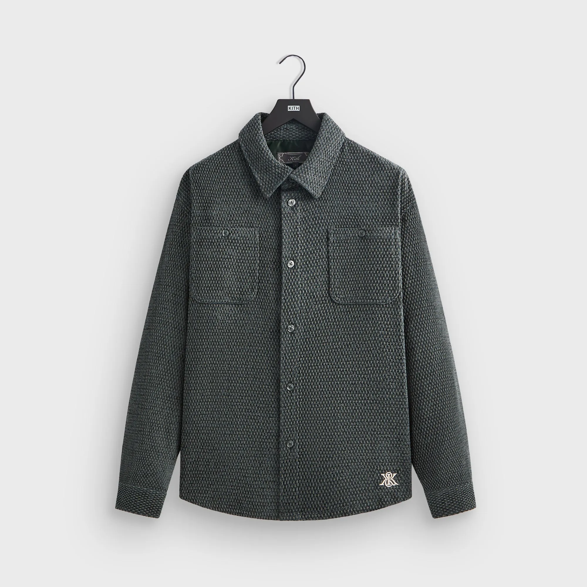 Lightweight Shell Clean Jacket Detail Kith Chenille Tweed Apollo Shirt - Machine