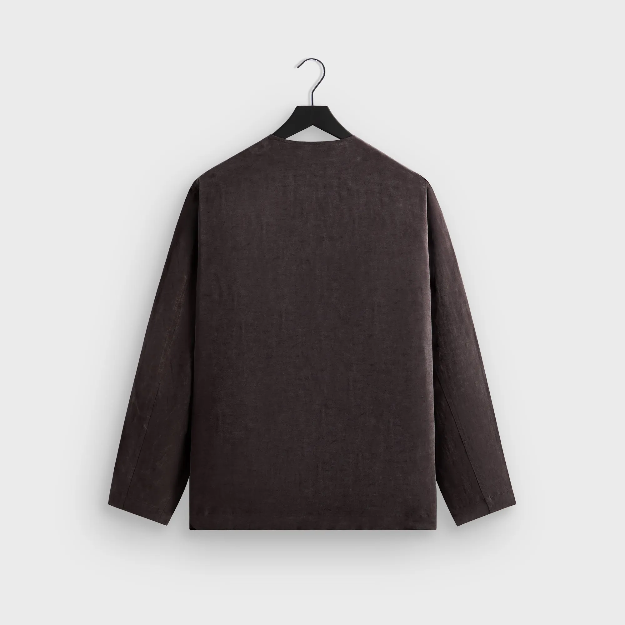 Kith Cupro Linen Caelen Shirt - Kindling Teflon coating
