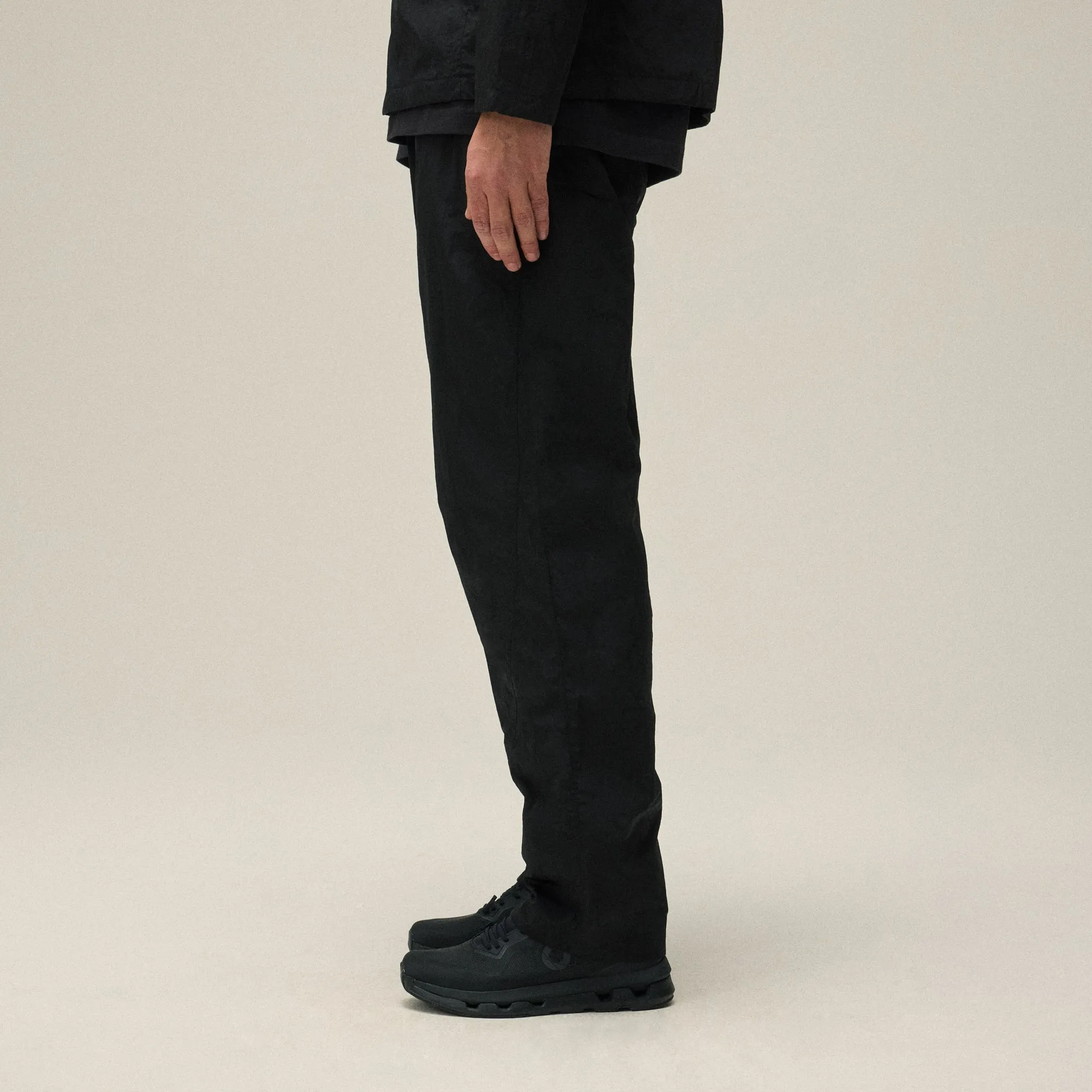 Street Utility Ripstop Texture Kith Double Weave Lance Trouser - Black