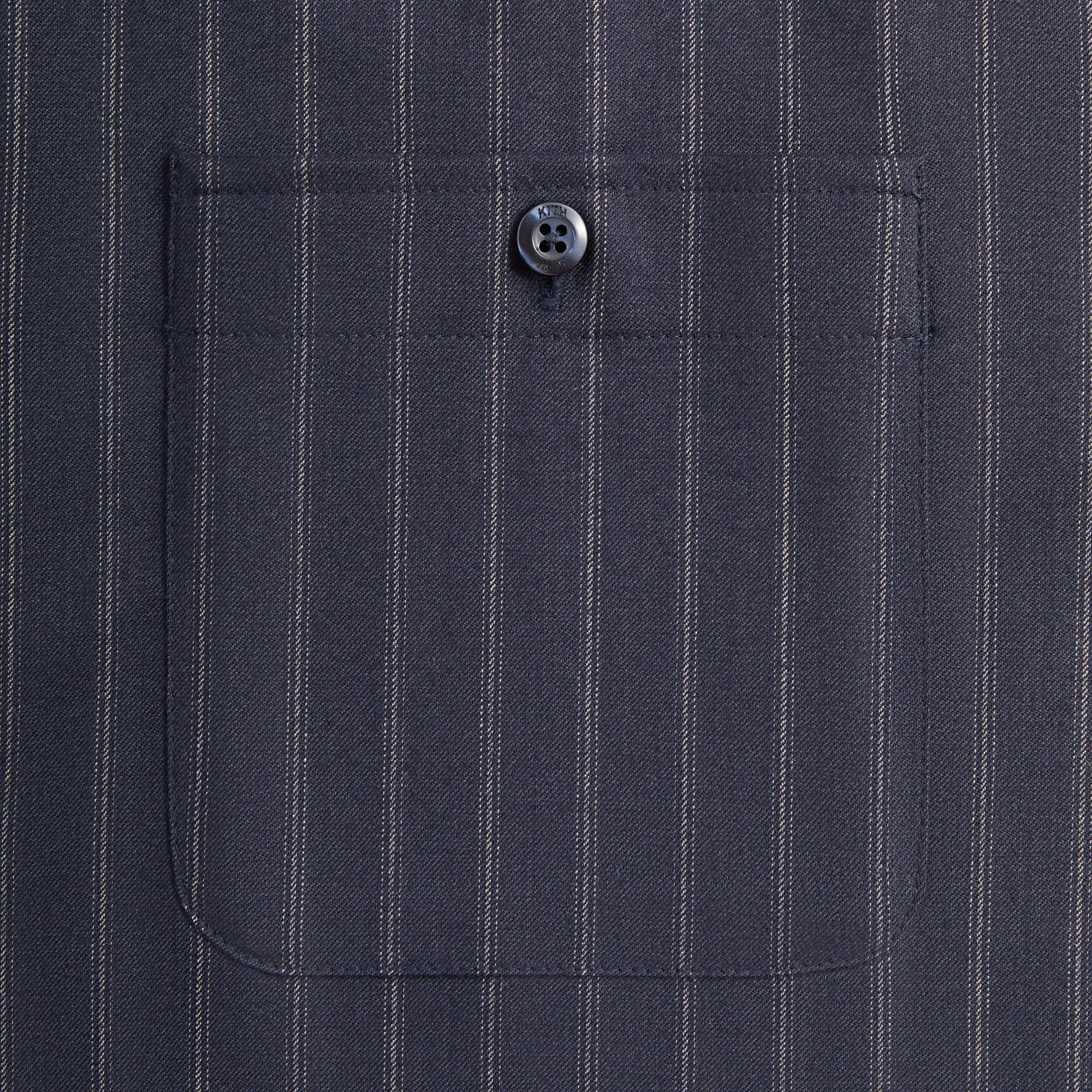 Anytime Outer Fit Kith Flannel Tomas Shirt - Nocturnal