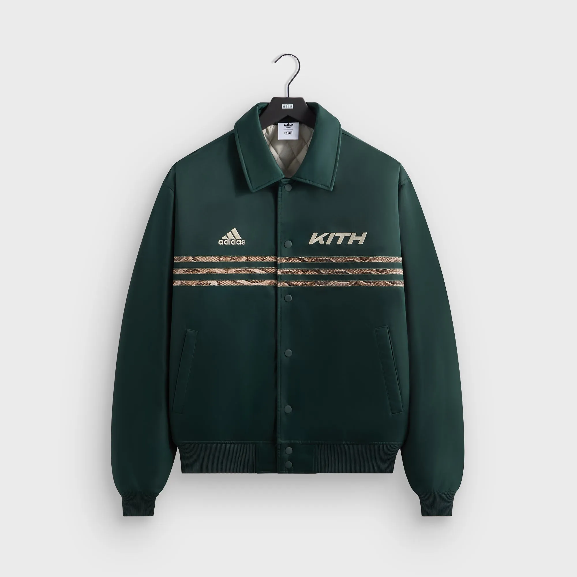 High Collar Design Kith for adidas Football Python Gorman Shirt - Stadium