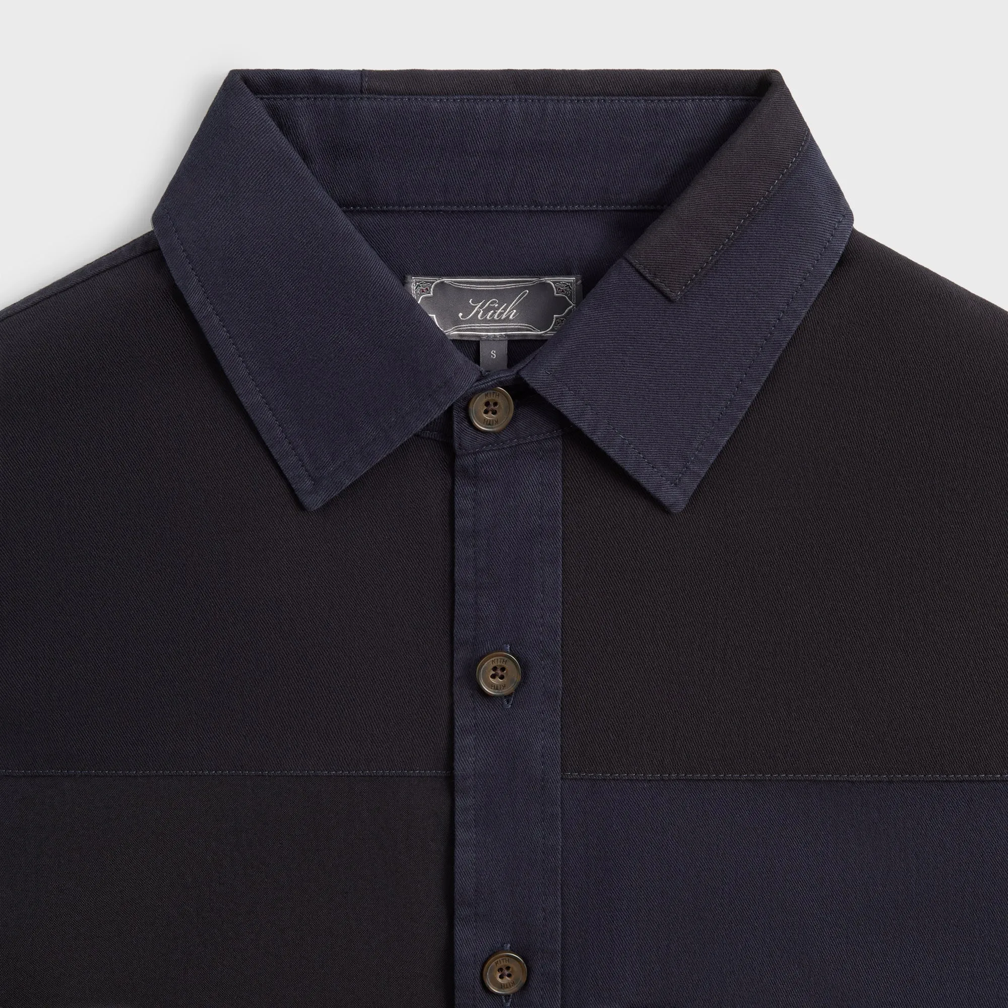 ErgonomicFit Adventure Day Look Kith Garment Dyed Isaiah Buttondown - Ink