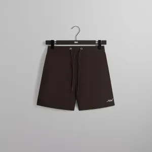 QuickAccessPockets Kith Garment Washed Nylon Active Swim Short - Incognito