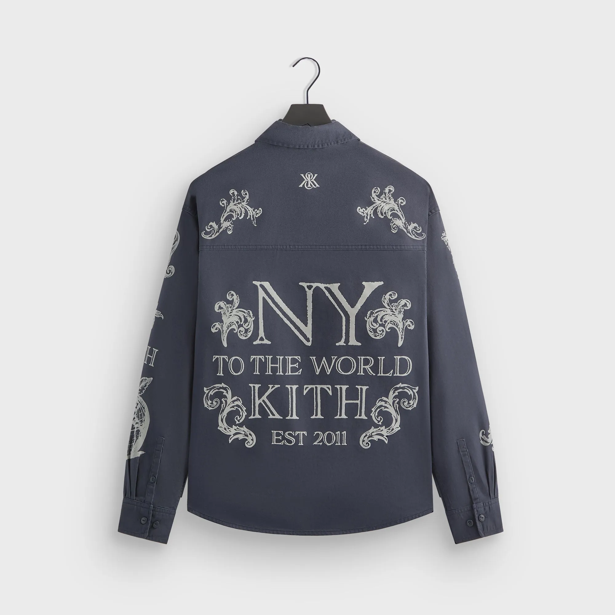 Kith NY Symbols Graphic Apollo Shirt - Nocturnal Noise Free Fabric