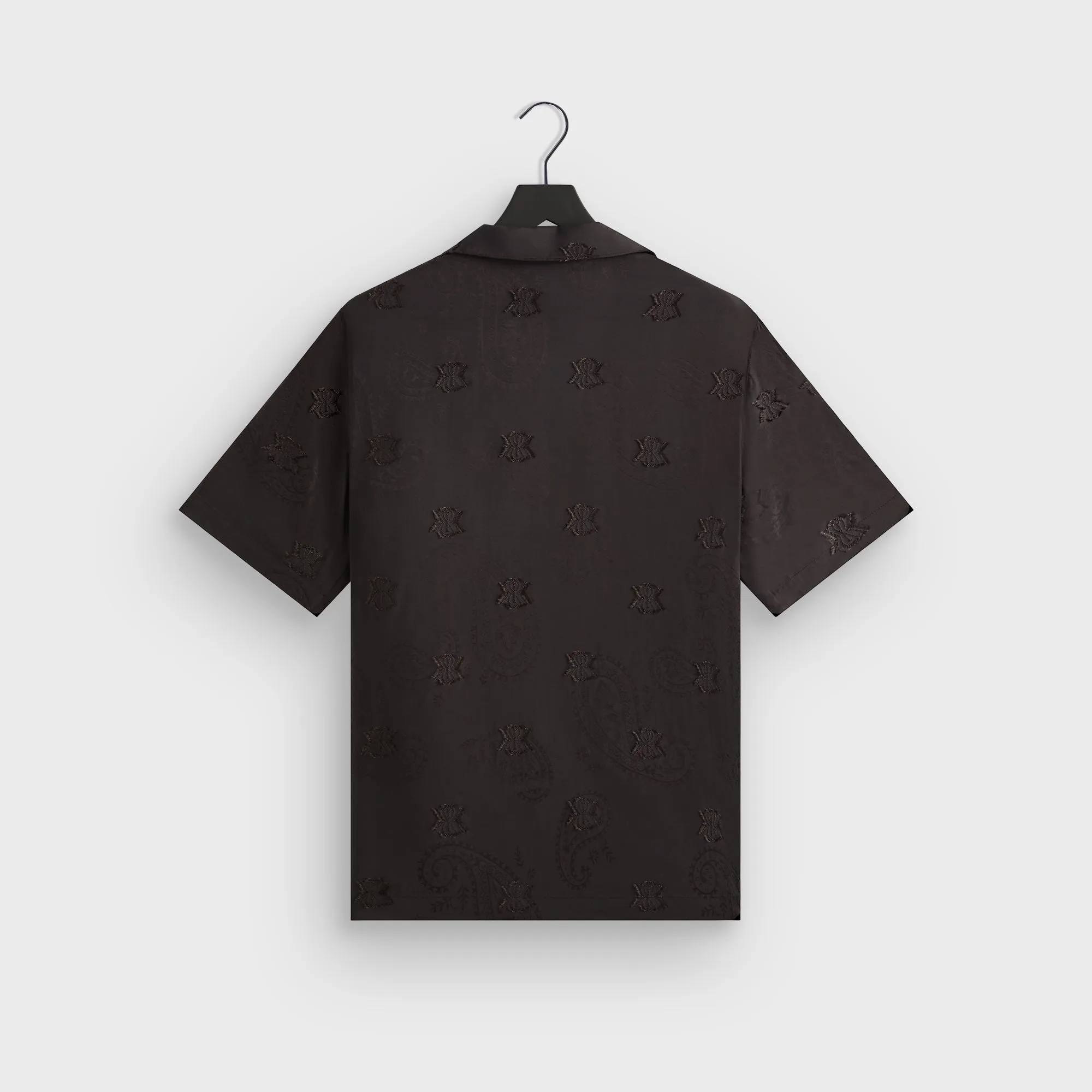 Kith Short Sleeve Thompson Camp Collar Shirt - Kindling Foldable Shoulder Straps Sun Protection Fabric