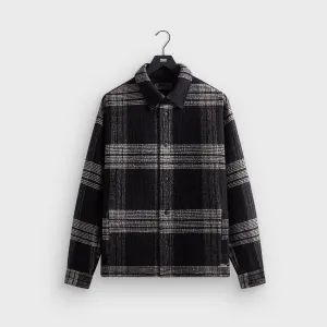Kith Textured Plaid Isaiah Buttondown - Black Articulated Elbows