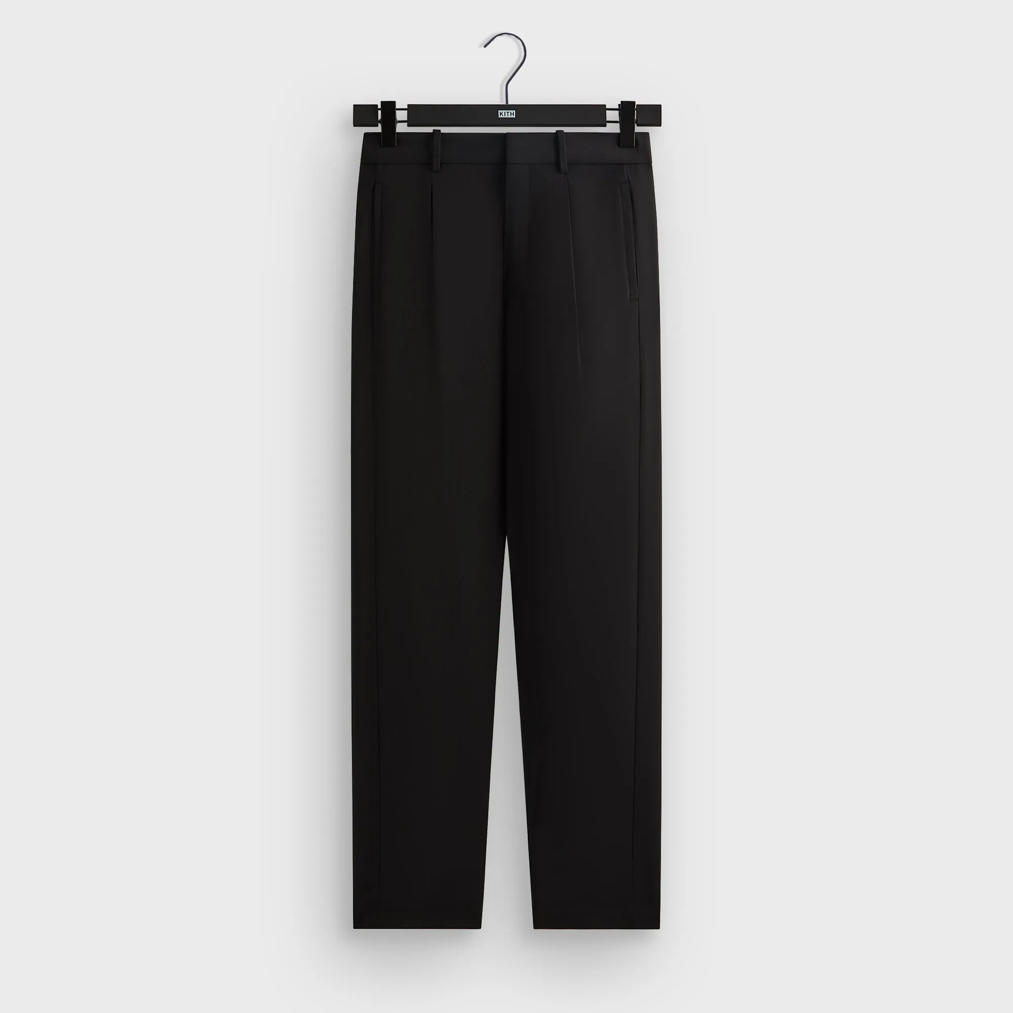 AllDayComfort Kith Tropical Wool Callum Trouser - Black