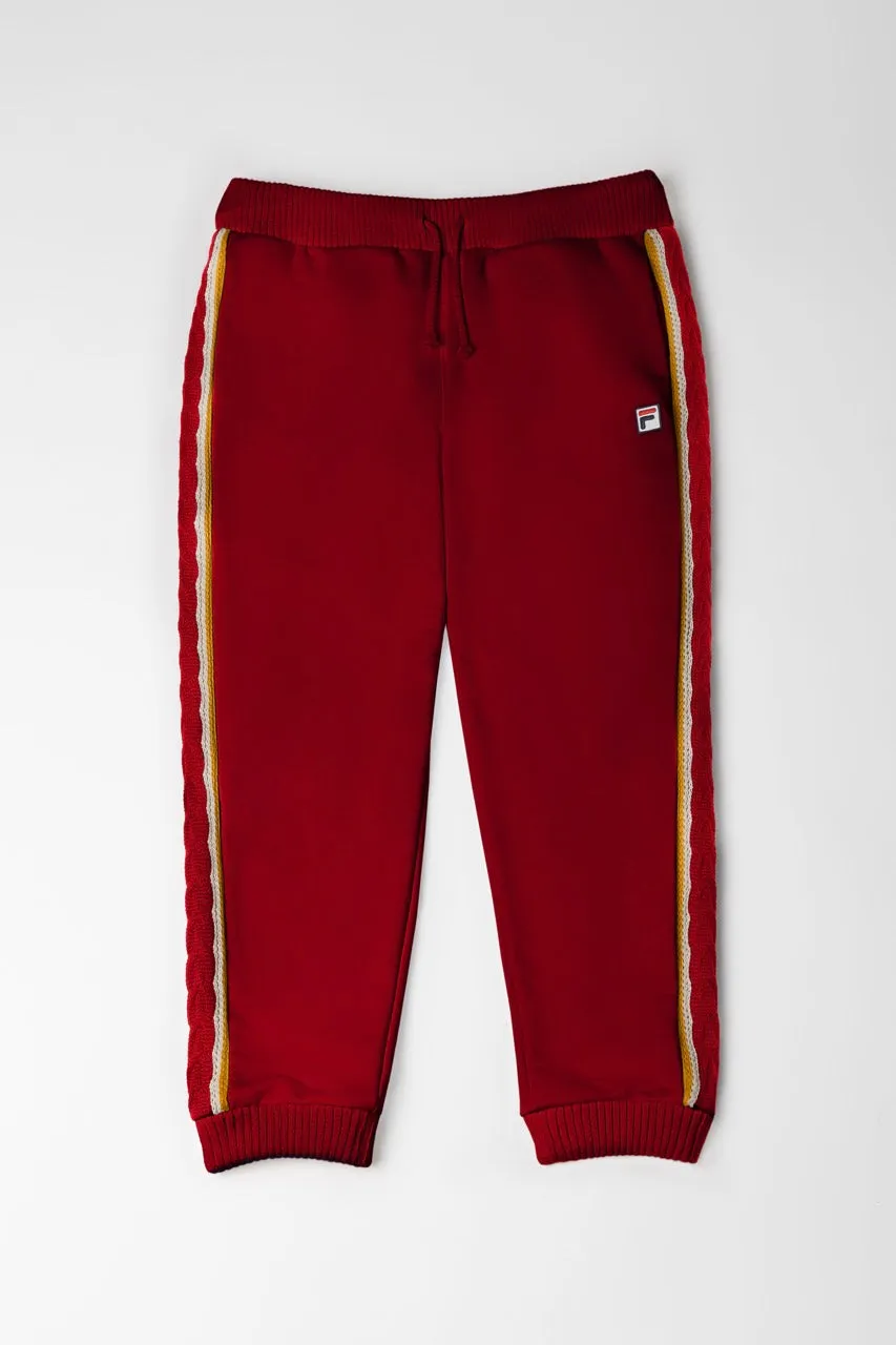 Air Flow Feminine Cut Knitted Cuffed Sweatpants