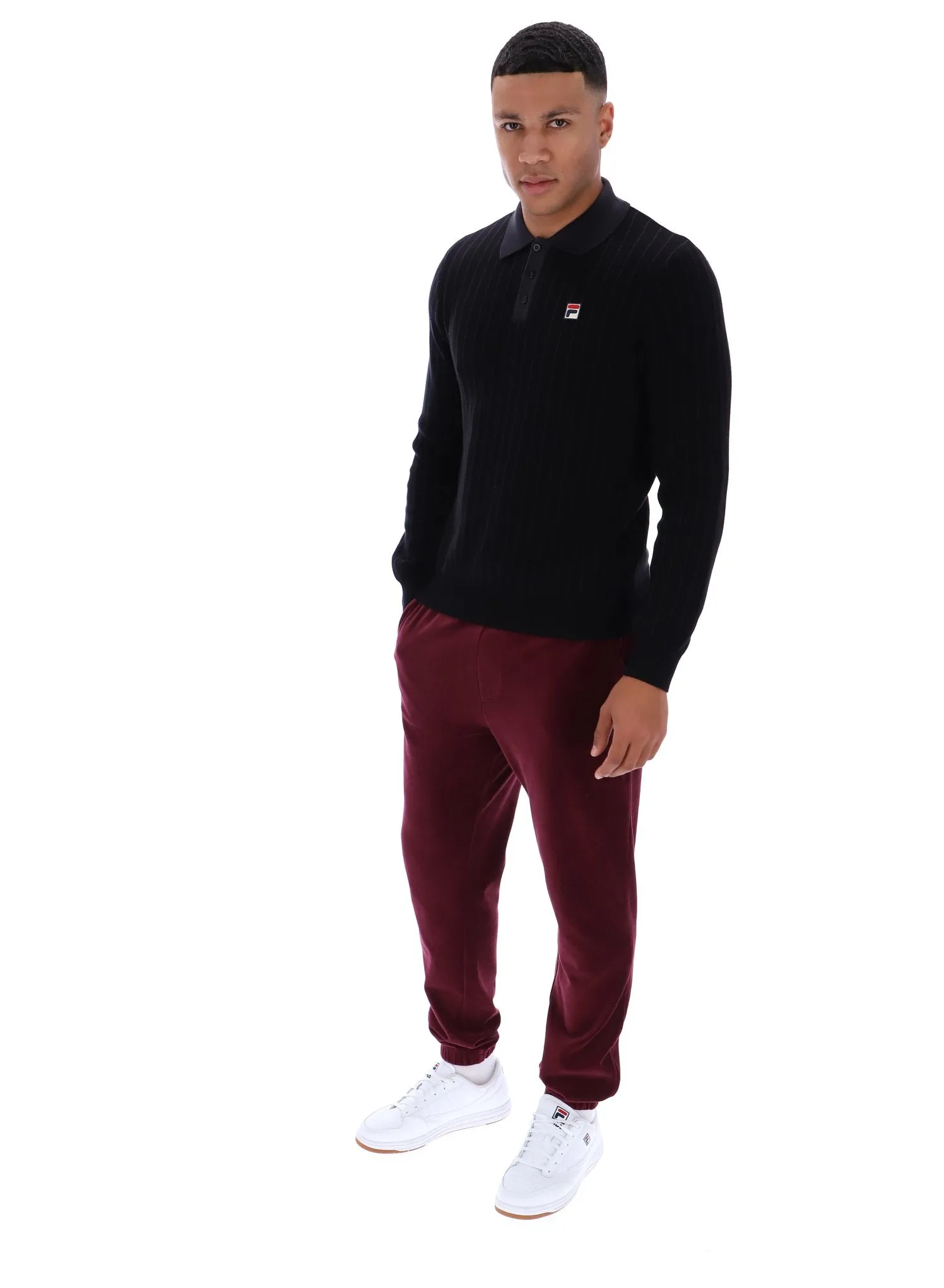 Seasonal Outfit Kobe Striped Knit Polo