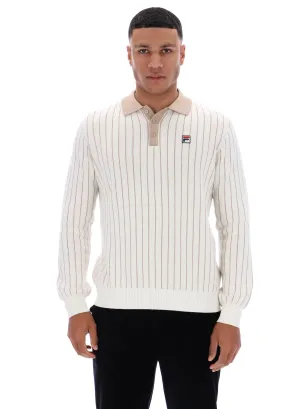 Kobe Striped Knit Polo Relax Trend