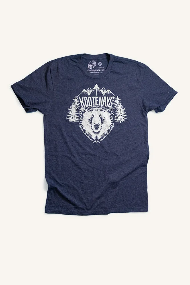 Kootenays Bear T-Shirt Comfy Vibes
