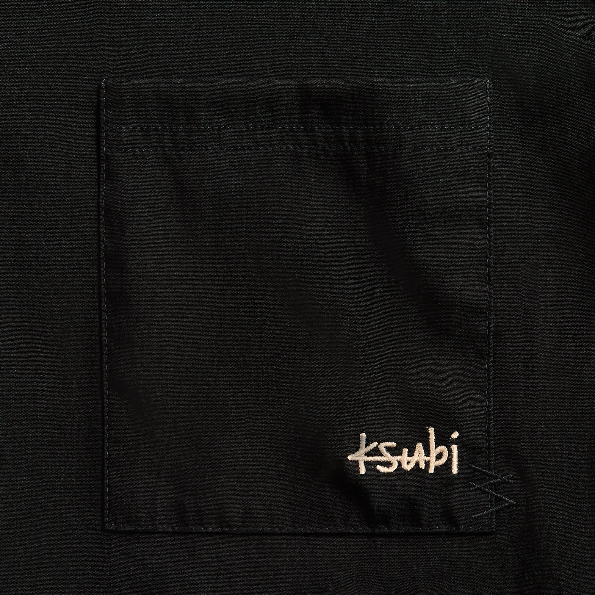 Ksubi 1999 Diner Shirt - Black Hidden Ventilation Zones