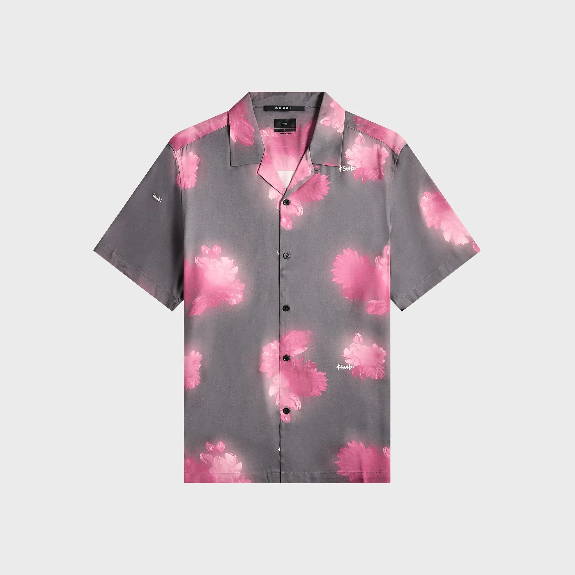 Ksubi Cursed Resort Short Sleeve Shirt - Black Long Sleeves Bonded Seam Construction