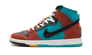 SB Dunk High "Di'orr Greenwood" Board Ride Outdoor Day