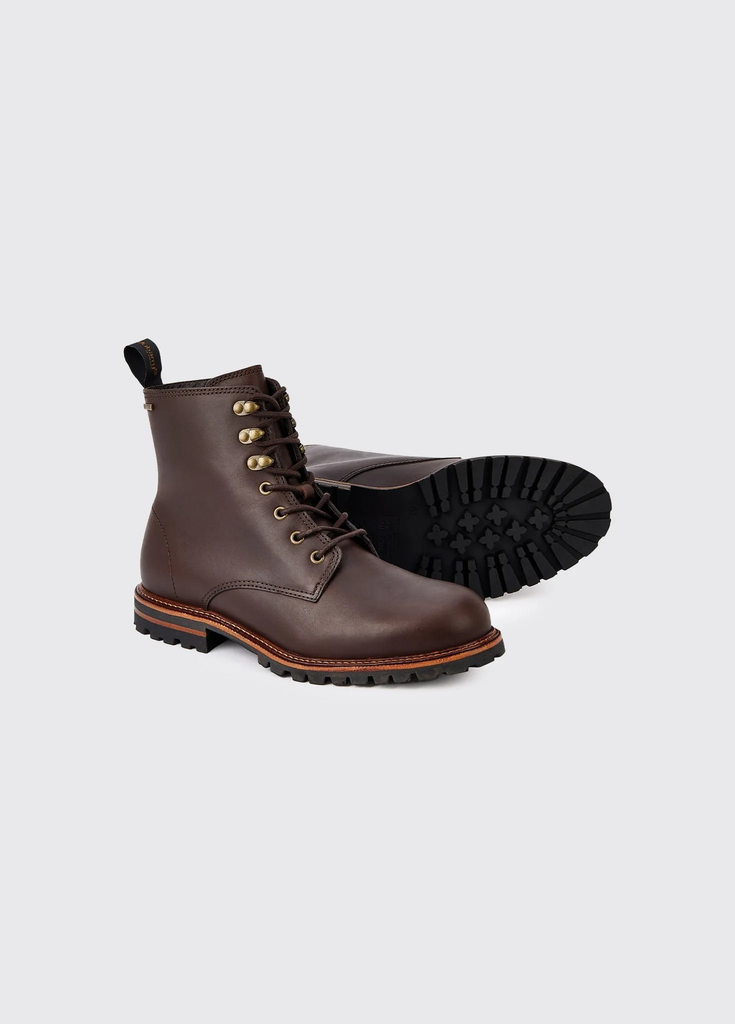 Laois Mens Ankle Boot - Mahogany Dynamic Flex Zones
