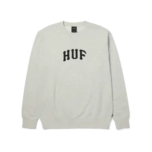 skiing suitable Arch Applique Crewneck Sweatshirt