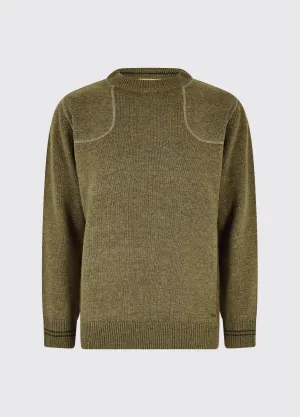 AntiSnagTechnology Clarinbridge Men's Crew Neck Sweater - Dusky Green