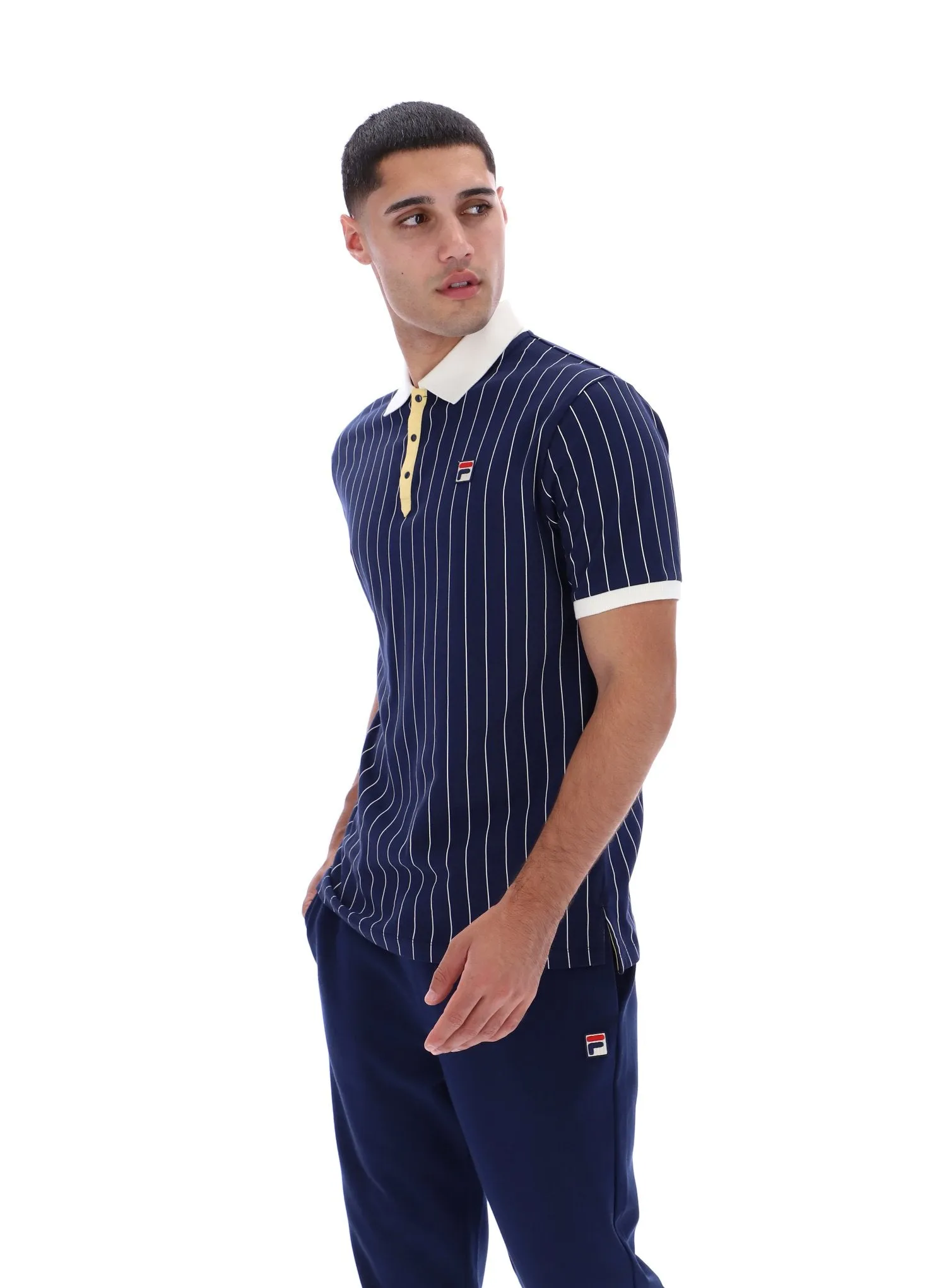 BB1 Classic Vintage Striped Polo Street Smart Look