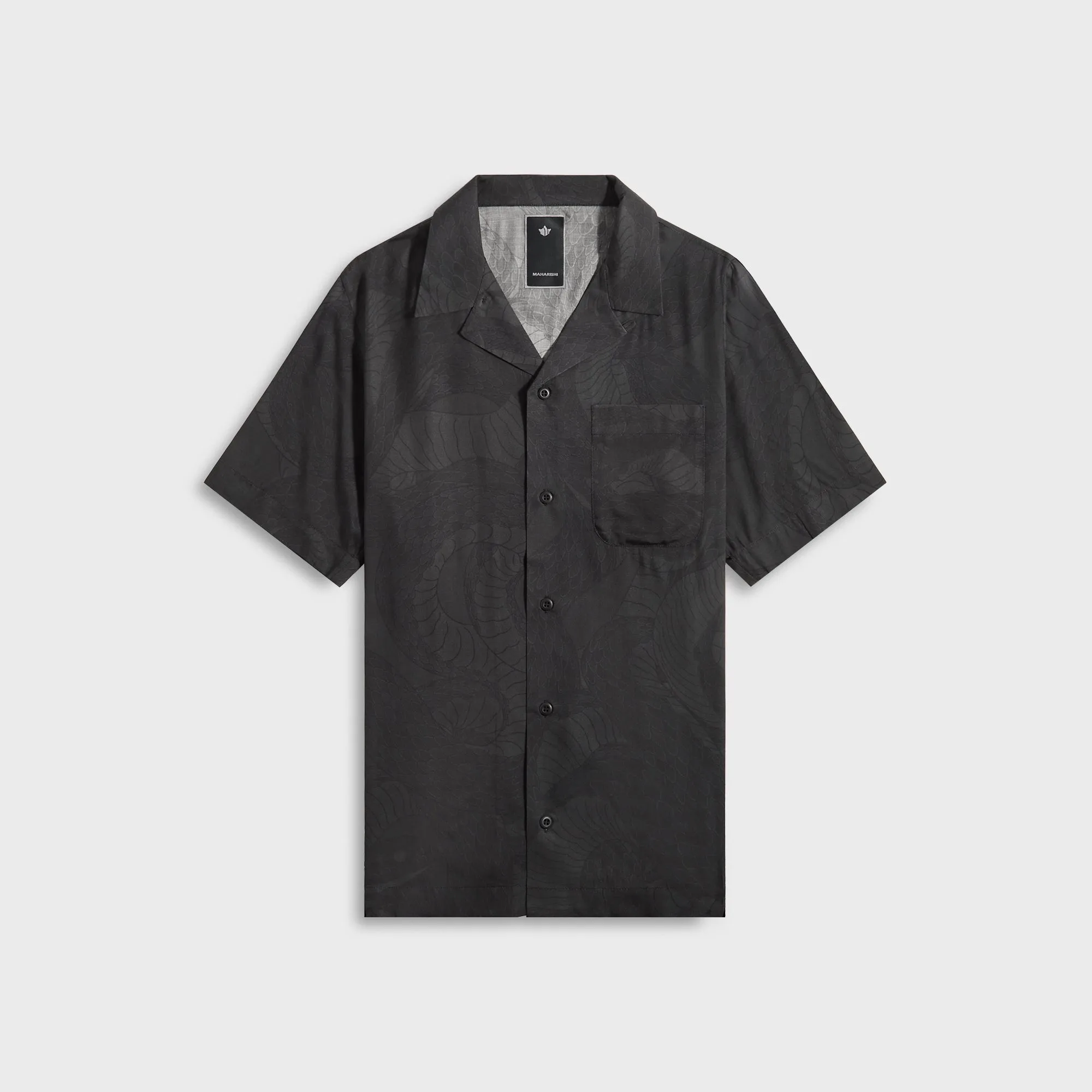 Multi pockets Maharishi 1480 Snakeskin Summer Shirt - Subdued Night