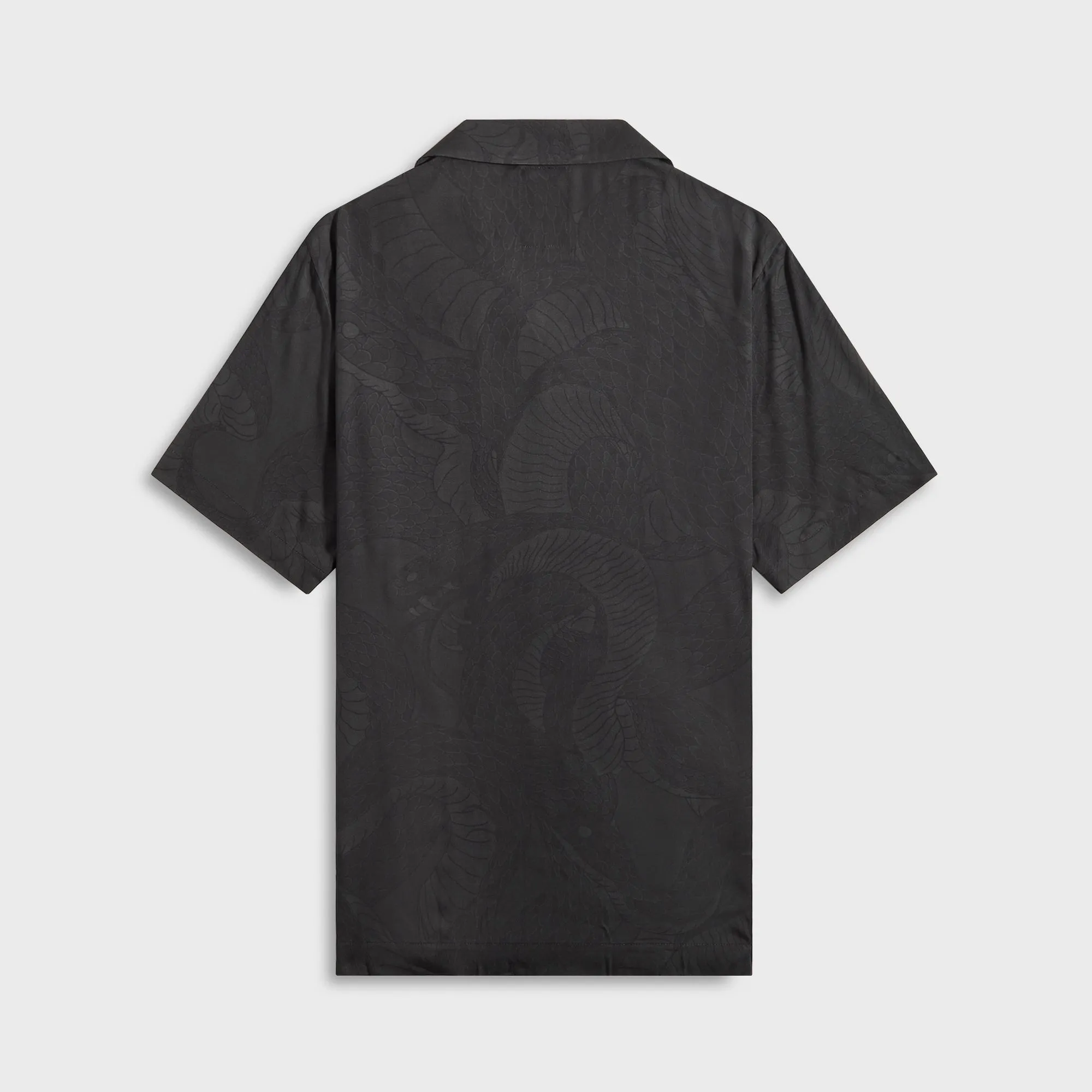 Maharishi 1480 Snakeskin Summer Shirt - Subdued Night RecycledPolyester