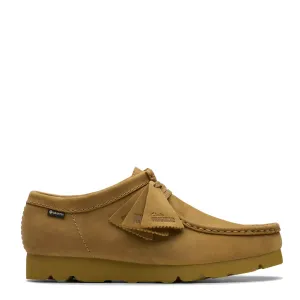 Clarks Originals Wallabee GTX Shoe Oakmoss Nubuck Storm Guard Eco Friendly Construction