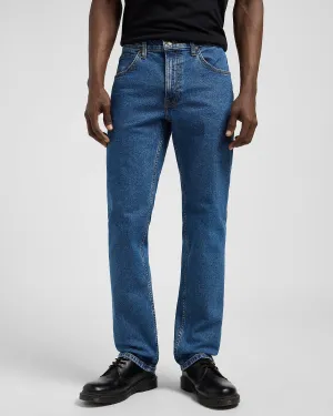 Timeless Match Breathable Lining System Lee Brooklyn Straight Regular Fit Mens Jeans - Belmont
