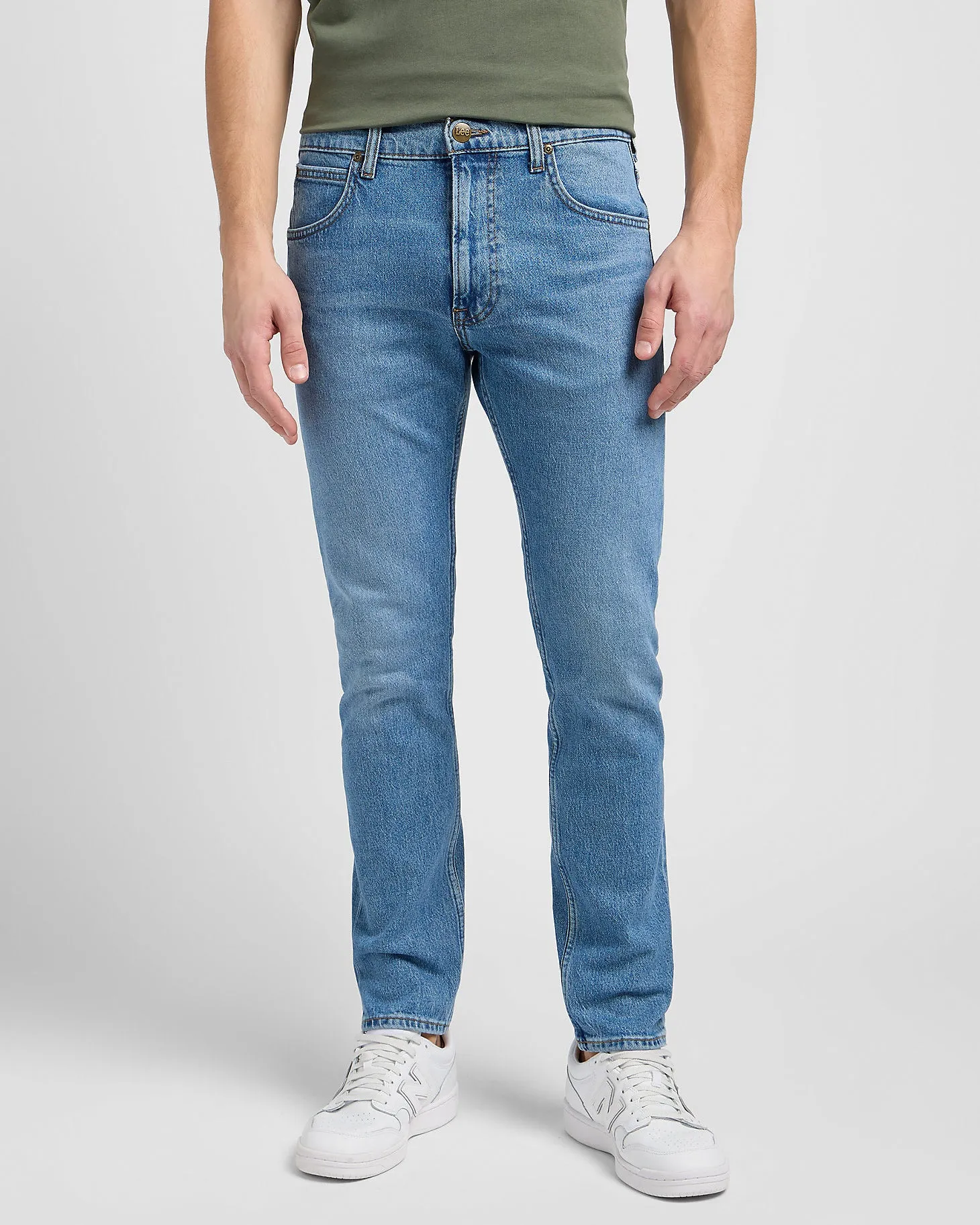 Lee Rider Slim Fit Mens Jeans - Downtown Soft Fabric