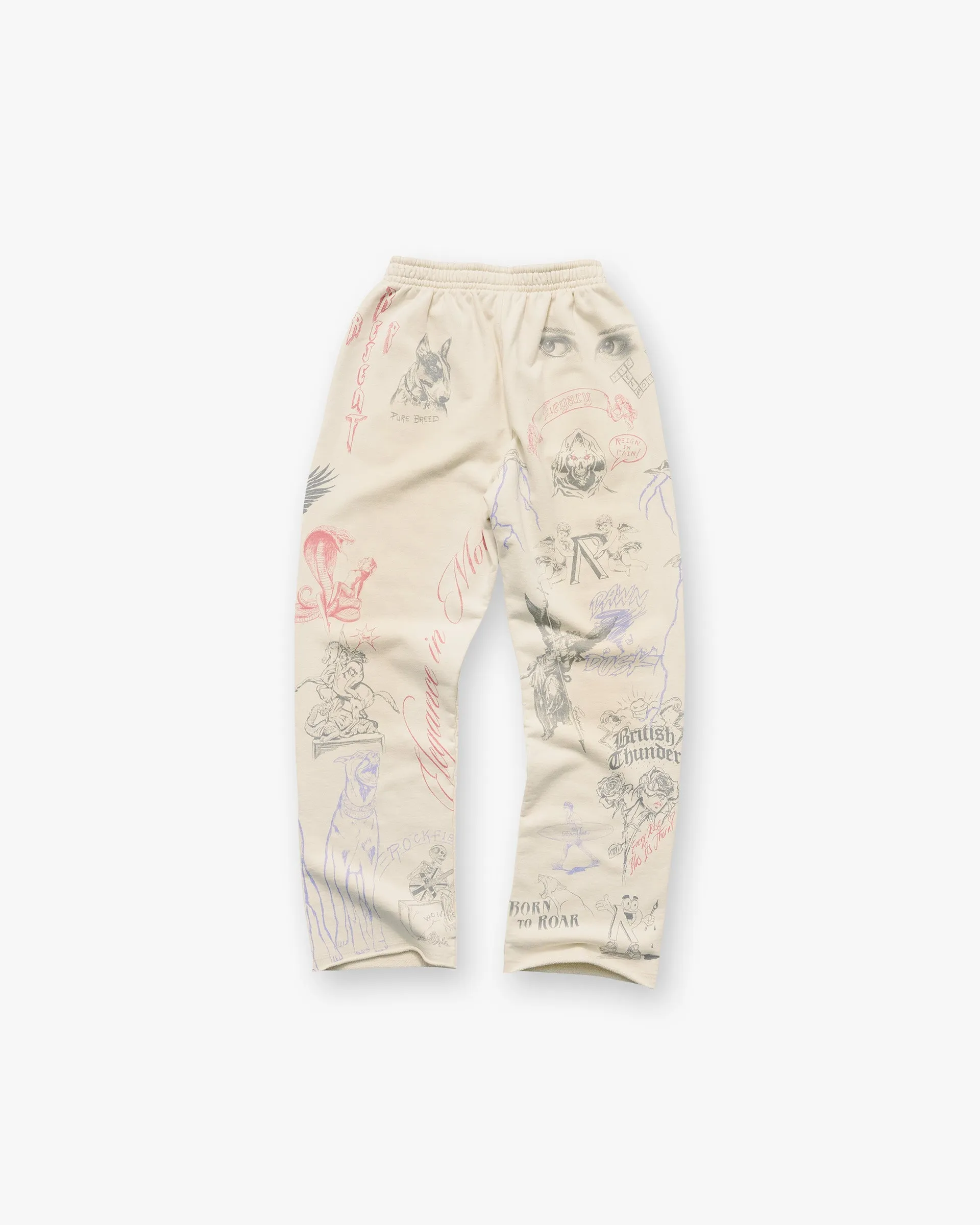Tailored Silhouette Legacy Sweatpant - Buttercream
