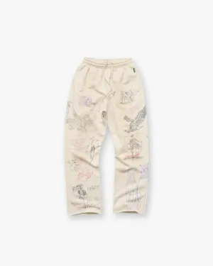 Legacy Sweatpant - Buttercream Form Fit Comfort