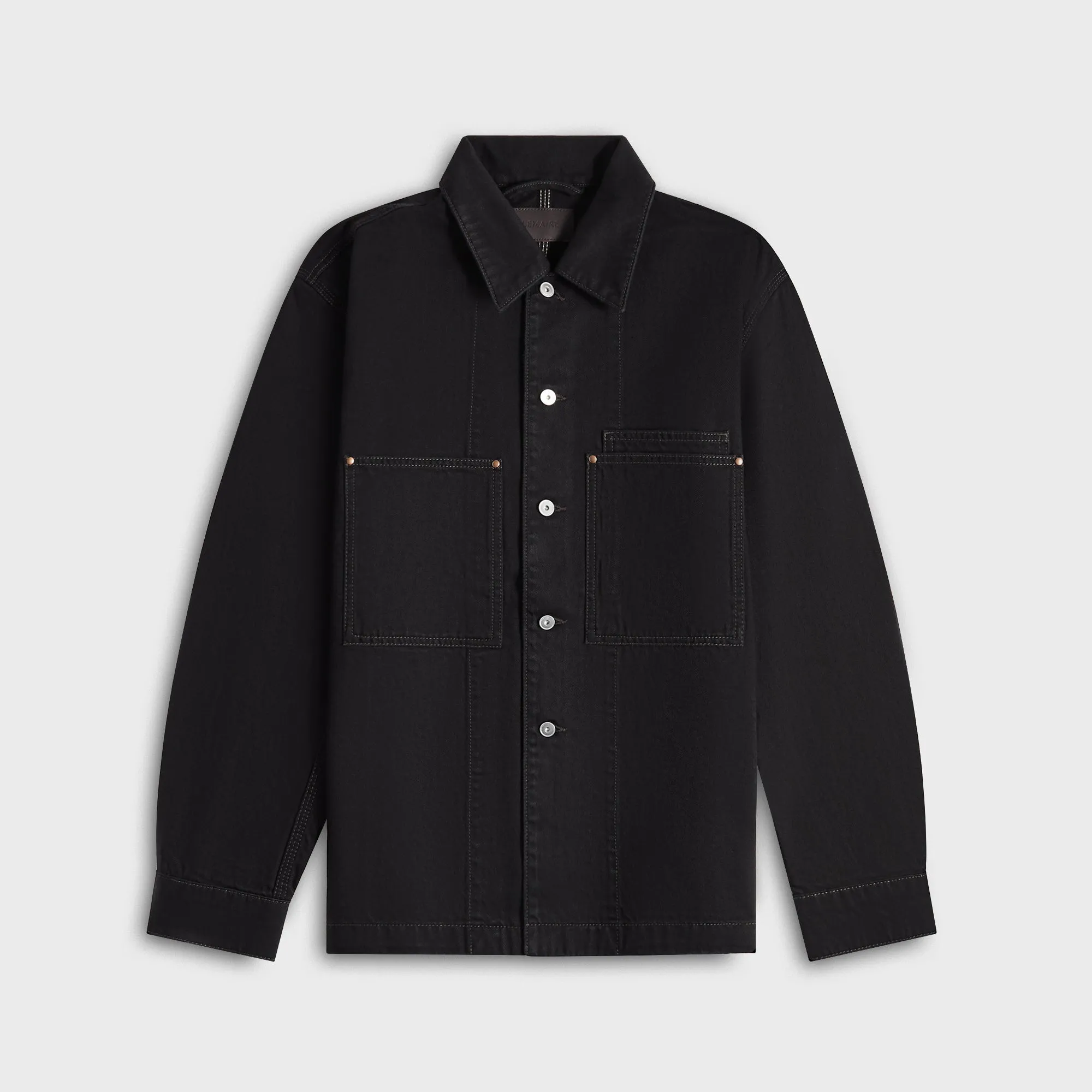 Anti Static Finish Lemaire Workwear Overshirt - Black