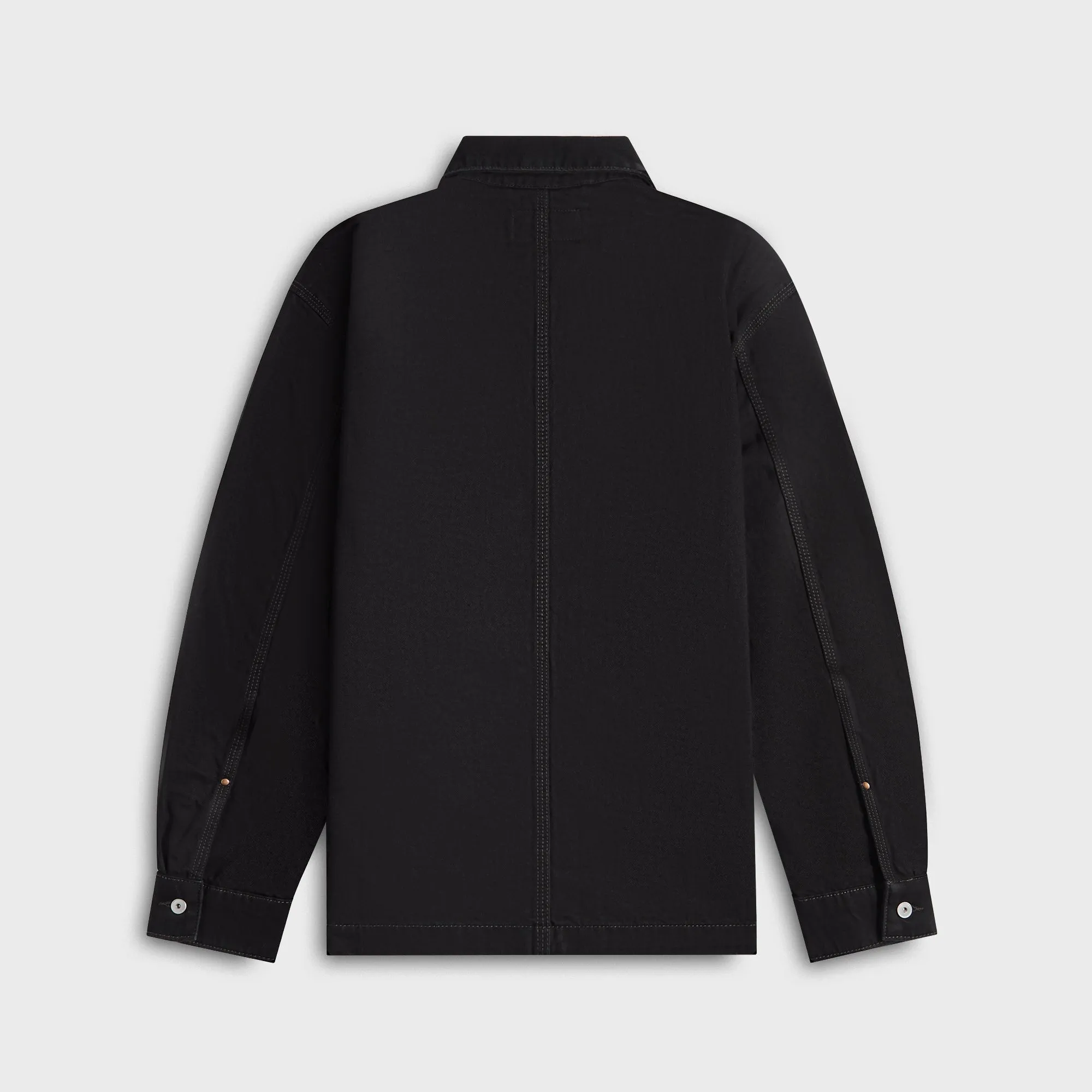 Lemaire Workwear Overshirt - Black TemperatureRegulating