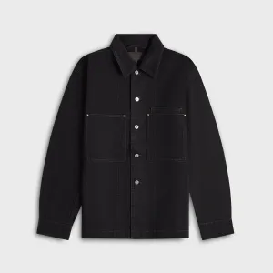 Anti Static Finish Lemaire Workwear Overshirt - Black