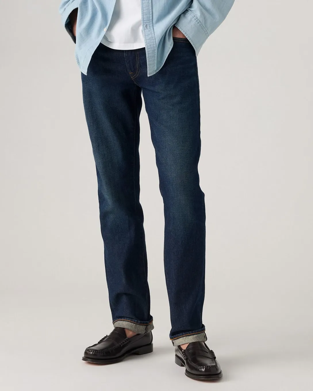 Levi's? 511 Slim Fit Selvedge Mens Jeans - Sneaker Wave All Round Piece Stretch Unisex Wear Classic Wear