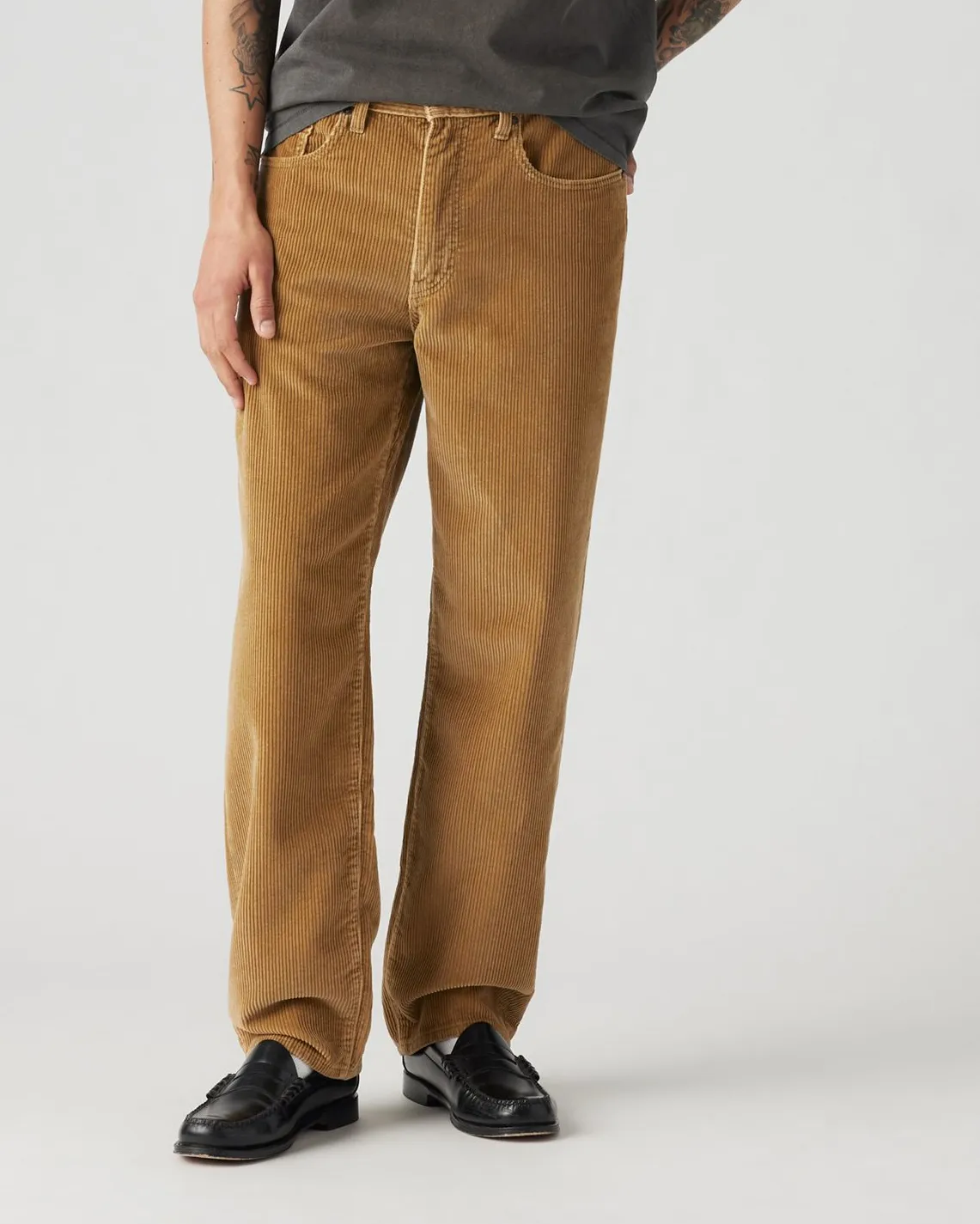 Chill Outfit Streetwear Fan Holiday Vibes Levi's? Workwear 568 Loose Straight Cords - Ermine