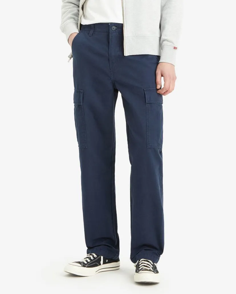 Daily Uniform Anytime Look Levi's? XX Cargo Straight - Navy Blazer Canvas