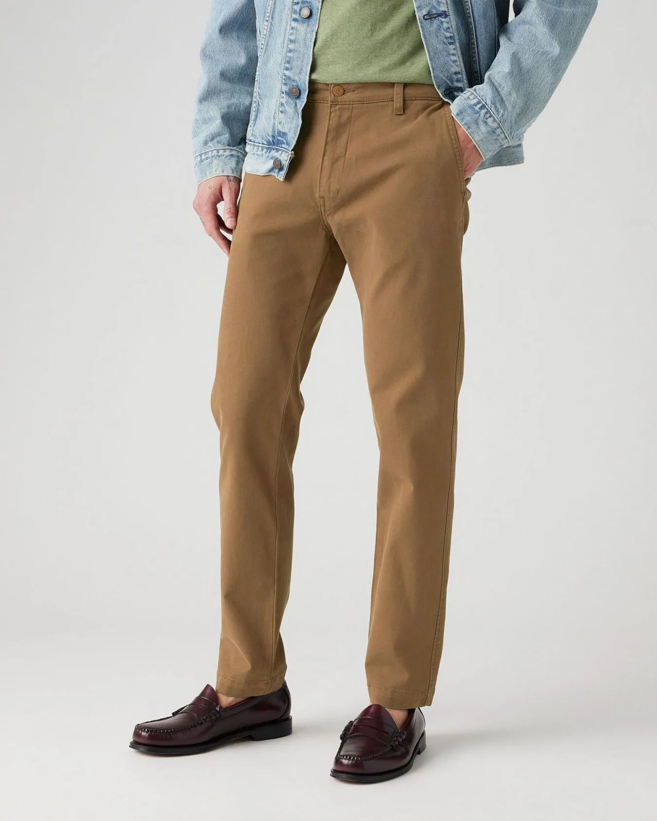 Smart Fit Youth Style Student Outfit Levi's? XX Chino Standard II Regular Tapered Mens Chinos - Karla Brown Shady GD
