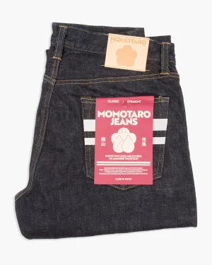 Momotaro Jeans #100 Classic Straight Fit Mens Jeans - 15.7oz Zimbabwe Cotton Selvedge Denim / Button Affordable Unisex Wear