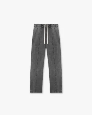 Initial Sweatpants - Vintage Grey Anti Static Finish Casual Vibes