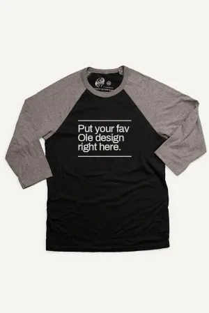 Essential Fit Stretch Comfort Made to Order Baseball Shirt (Unisex)