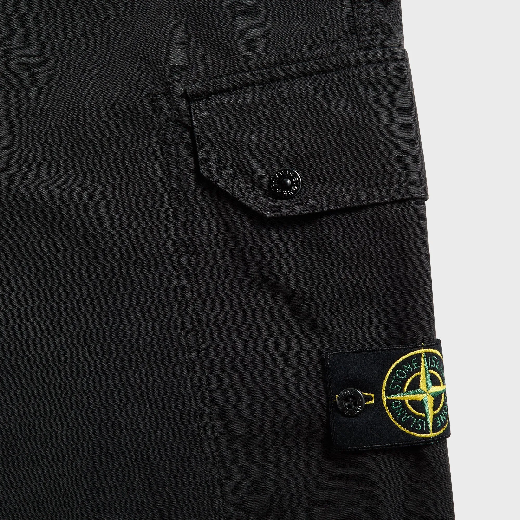 Clean Cut Stone Island Trousers - Black