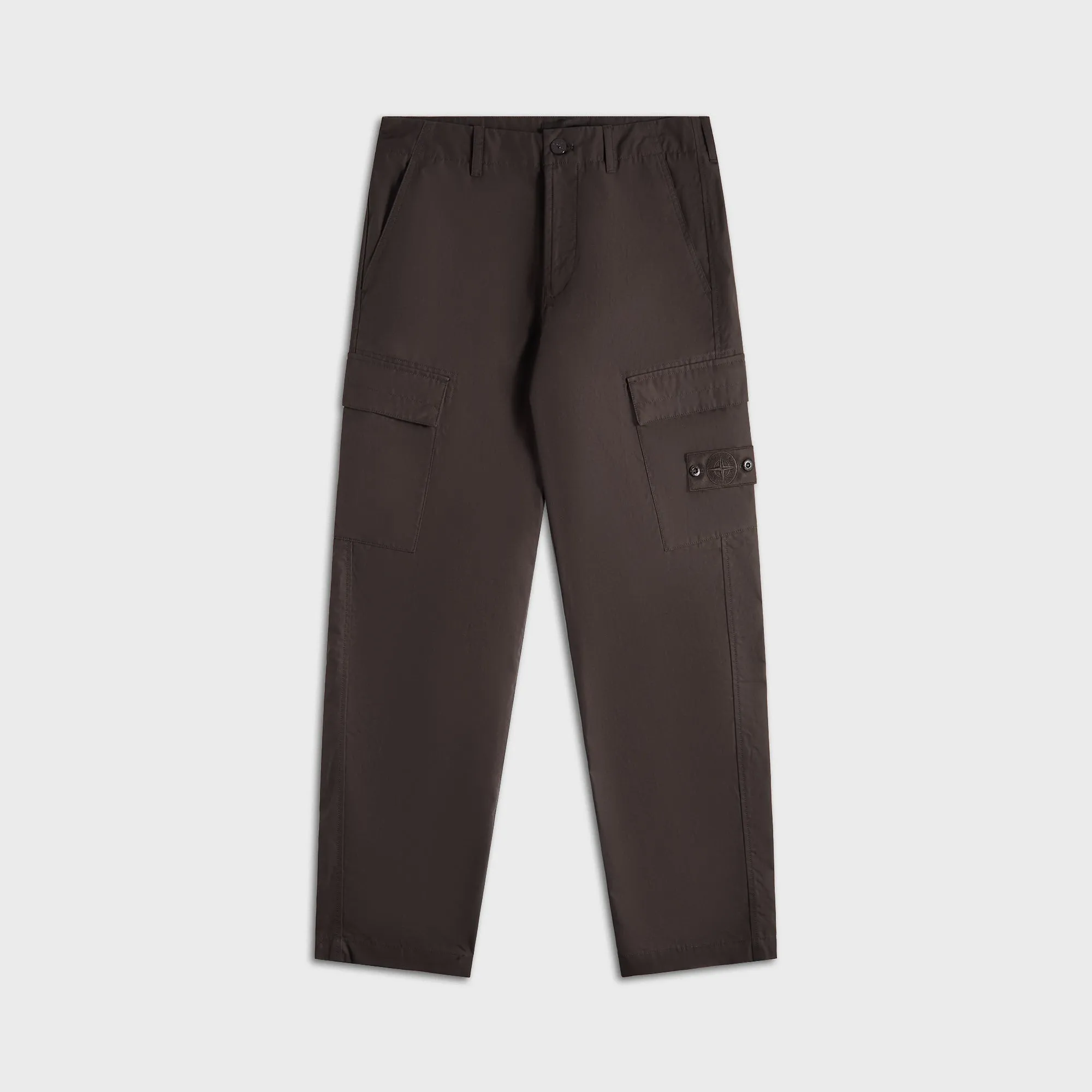 Stone Island Cargo Trousers - Dark Brown TemperatureRegulation Comfortable Look