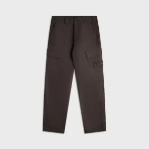 Stone Island Cargo Trousers - Dark Brown Soft Touch Material Non Binding Cuffs